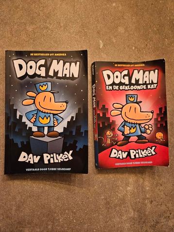 Dog man dogman boeken 2x gekloonde kat beschikbaar voor biedingen