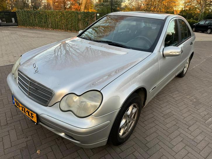 Mercedes C-Klasse C180 K Schuifdak Automaat 2002 NAP APK, Auto's, Mercedes-Benz, Bedrijf, C-Klasse, ABS, Airbags, Airconditioning