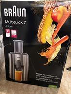 Braun Multiquick 7 J700 juicer NIEUW, Ophalen of Verzenden, Nieuw, Elektrisch, Sapcentrifuge