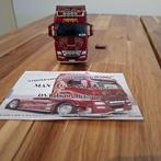 WSI MAN TRUCK NIEUW COMPLEET + CERTIFICAAT FRAAI GEDECOREED., Hobby en Vrije tijd, Verzenden, Nieuw, Bus of Vrachtwagen, Wsi