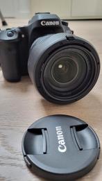 Canon EOS 80D spiegelreflex camera incl Canon lens 18-135 EF, Ophalen, Gebruikt, Spiegelreflex, Canon