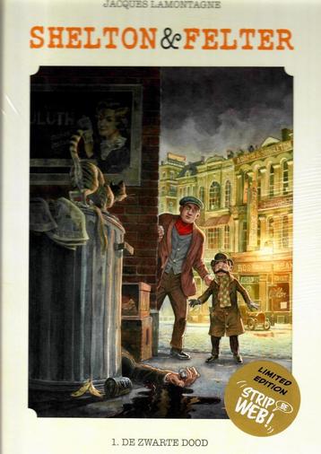 Shelton & Felter 1 - De Zwarte Dood - HC StripWeb editie beschikbaar voor biedingen