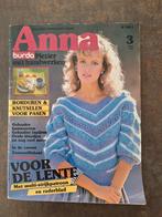 Anna Burda plezier met handwerken maart 1984, Breien en Haken, Burda, Ophalen of Verzenden, Zo goed als nieuw