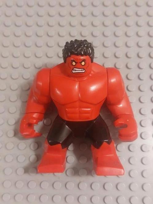 LEGO Super Heroes Bigfig - Red Hulk - sh0370, Kinderen en Baby's, Speelgoed | Duplo en Lego, Zo goed als nieuw, Ophalen of Verzenden