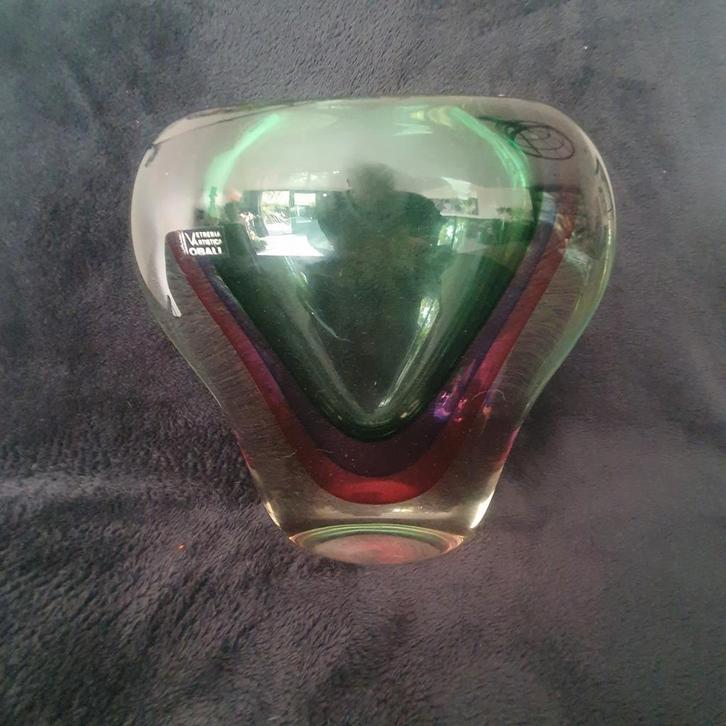 Murano - Vetreria Artistica Obali - jaren '60, Antiek en Kunst, Antiek | Glas en Kristal, Ophalen of Verzenden
