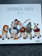 Anja Toonen - Dieren kruk haken deel 2, Boeken, Breien en Haken, Anja Toonen, Ophalen of Verzenden, Zo goed als nieuw