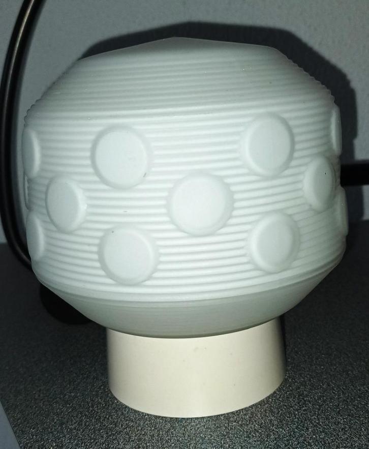 Vintage Thabur plafondlamp in de  stijl van Philips - 60/70s, Huis en Inrichting, Lampen | Plafondlampen, Zo goed als nieuw, Glas