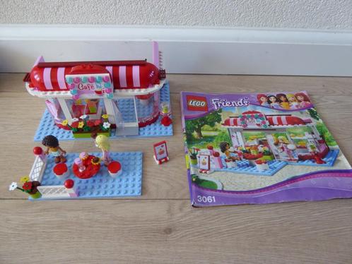 Lego friends 3061 citypark cafe, Kinderen en Baby's, Speelgoed | Duplo en Lego, Gebruikt, Lego, Complete set, Ophalen of Verzenden