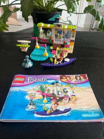 Lego Friends Surf Shop 41315 - Complete Set beschikbaar voor biedingen