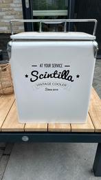 Scintilla Vintage Cooler – stijlvolle retro koelbox, Ophalen of Verzenden, Zo goed als nieuw, Koelelement