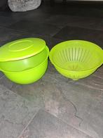 Groene slakom set, Huis en Inrichting, Keuken | Tupperware, Ophalen of Verzenden, Zo goed als nieuw
