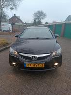 Honda Civic 1.3 Vtec Hybrid 4DR C-tr. 2009 Zwart, Auto's, Stof, Zwart, Origineel Nederlands, Sedan
