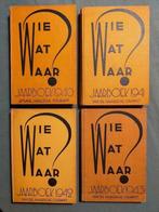 Wie Wat Waar? Jaarboek 1940 - 1941 - 1942 - 1943, Ophalen of Verzenden, 20e eeuw of later, Gelezen