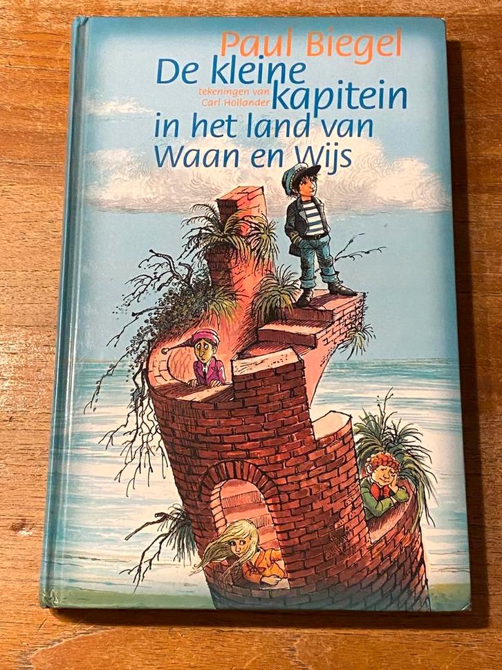 De kleine kapitein in het land van Waan en Wijs - P. Biegel, Boeken, Kinderboeken | Jeugd | onder 10 jaar, Zo goed als nieuw, Fictie algemeen