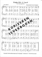 Koormuziek met bekende Psalmen bij Uitgeverij De Orgelpijp, Nieuw, Ophalen of Verzenden, Koor, Artiest of Componist