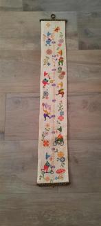 €20 GROEIMETER KINDERMEETLAT 110x16,5 KINDERKAMER KABOUTERS, Ophalen of Verzenden, Nieuw, Wanddecoratie