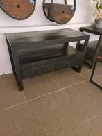 Nieuw tv meubel Britt zwart mangohout 100x60x45cm €120, Ophalen, ., Nieuw, .