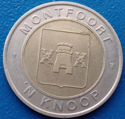 Penning Montfoort 'n Knoop - 50 jaar Bevrijding 1995, Postzegels en Munten, Penningen en Medailles, Overige materialen, Nederland