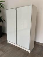 Praktisch kastje met glazen deuren, Ophalen, Gebruikt, 100 tot 150 cm, 50 tot 100 cm