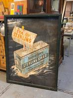 Groot oud reclamebord Niemeijer, Ophalen