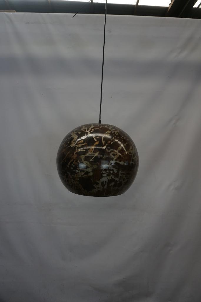 Leuke hanglamp 40x44x44, Huis en Inrichting, Lampen | Hanglampen, Gebruikt, Minder dan 50 cm, Metaal, Ophalen of Verzenden