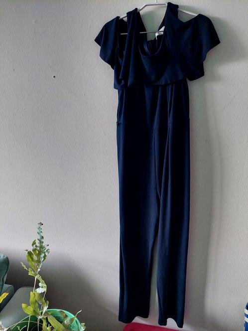 ✨ Stijlvolle Blauw Jumpsuit met Franjes – Maat S, Kleding | Dames, Jumpsuits, Zo goed als nieuw, Maat 38/40 (M), Blauw, Ophalen of Verzenden