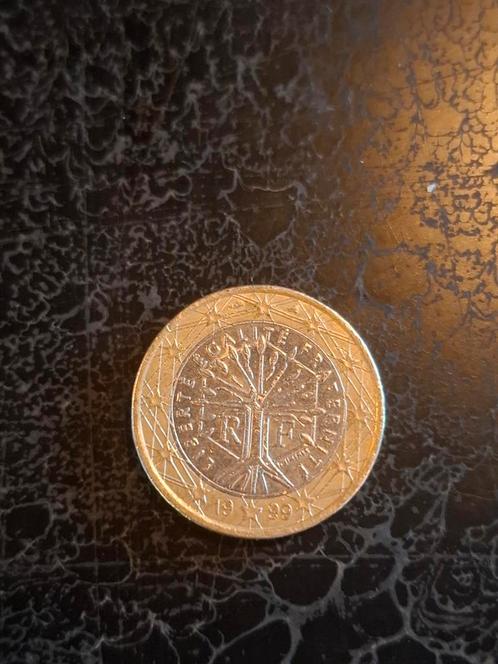 1 euro munt Frankrijk 1999, Postzegels en Munten, Munten | Europa | Euromunten, 2 euro, Frankrijk, Ophalen of Verzenden