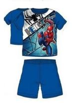 Spiderman Shortama - Blauw - Maat 98, Nacht- of Onderkleding, Nieuw, Ophalen of Verzenden, Spiderman