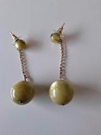 Oorbellen Camps en Camps lime groen, Sieraden, Tassen en Uiterlijk, Oorbellen, Ophalen of Verzenden, Zo goed als nieuw, Groen