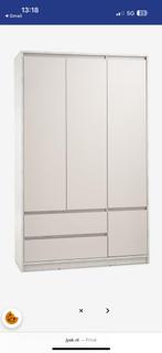 Billund kledingkast (jysk), Ophalen, Overige materialen, 100 tot 150 cm, Zo goed als nieuw