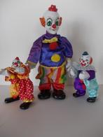 Speelgoed clowns met speeldoosje, Antiek en Kunst, Antiek | Speelgoed, Ophalen of Verzenden