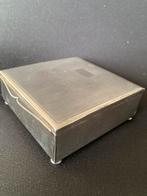 Hoka zilveren tabaksdoos Art Deco antiek, Antiek en Kunst, Ophalen of Verzenden, Zilver