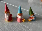 3 Vintage David de kabouter figuren, Verzamelen, Poppetjes en Figuurtjes, Ophalen of Verzenden, Gebruikt