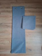 Nieuwe lichtgrijze gordijnen, Huis en Inrichting, Stoffering | Gordijnen en Lamellen, 100 tot 150 cm, 200 cm of meer, Nieuw, Ophalen of Verzenden