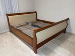 Kersenhout bed 180x200 electrisch verstelbaar, Ophalen, Verstelbaar, Tweepersoons, Zo goed als nieuw