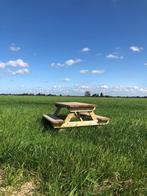 kinderpicknicktafel kinder picknick bank geimpregneerd, Ophalen of Verzenden, Nieuw