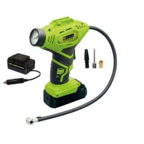 LUCHTPOMP INCL. ADAPT. SPEC AUTO LADER ZI-LPE20  ACCU luchtp, Auto diversen, Autogereedschap, Nieuw, Ophalen of Verzenden