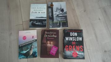boeken lot thrillers beschikbaar voor biedingen