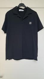 Stone Island, polo vrijwel nieuw Slim fit Maat L  poloshirt, Maat 52/54 (L), Zwart, Ophalen of Verzenden, Stone Island