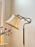 Vintage vloerlamp messing jaren 50/60/70, Ophalen, Gebruikt, Minder dan 100 cm