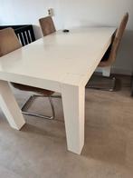 Eettafel, Huis en Inrichting, Tafels | Eettafels, Ophalen, Zo goed als nieuw, Rechthoekig, 50 tot 100 cm