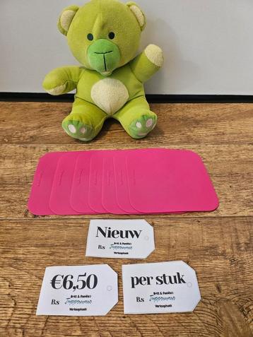 Tupperware nieuwe roze potopeners lapjes  beschikbaar voor biedingen