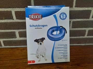 Nieuwe Trixie opblaasbare hondenkraag/ beschermkraag mt S beschikbaar voor biedingen