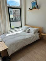 MALM Bed, Huis en Inrichting, Slaapkamer | Bedden, Ophalen, Beige, Tweepersoons, 140 cm