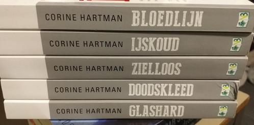 5x Corine Hartman : Jessica (Jessy) Haider serie 1 t/m 5, Boeken, Thrillers, Gelezen, Nederland, Ophalen of Verzenden