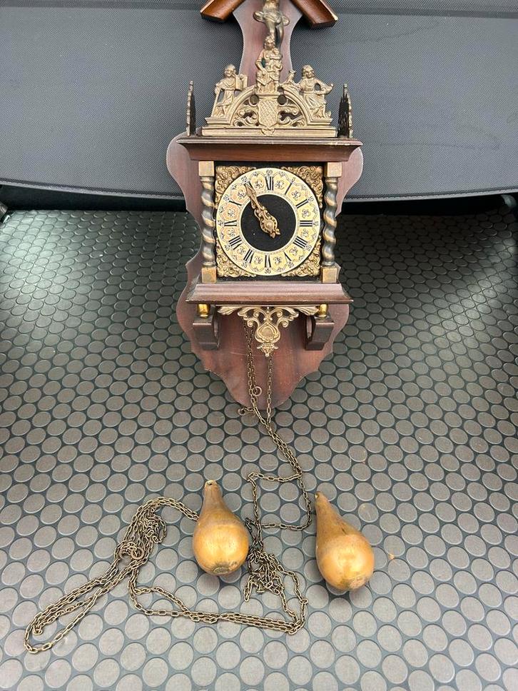 Authentieke Zaanse Klok, Antiek en Kunst, Antiek | Klokken, Ophalen of Verzenden