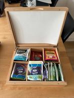 Box of tea, Ophalen, Opbergdoos
