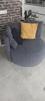 Ronde bank/loveseat, Ophalen of Verzenden, Zo goed als nieuw, Eenpersoons, Minder dan 150 cm