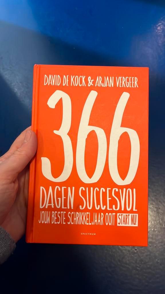 Arjan Vergeer - 366 dagen succesvol, Boeken, Psychologie, Zo goed als nieuw, Ophalen of Verzenden