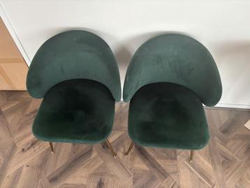 Fluwelen stoelen Luisa, 2 stuks beschikbaar voor biedingen
